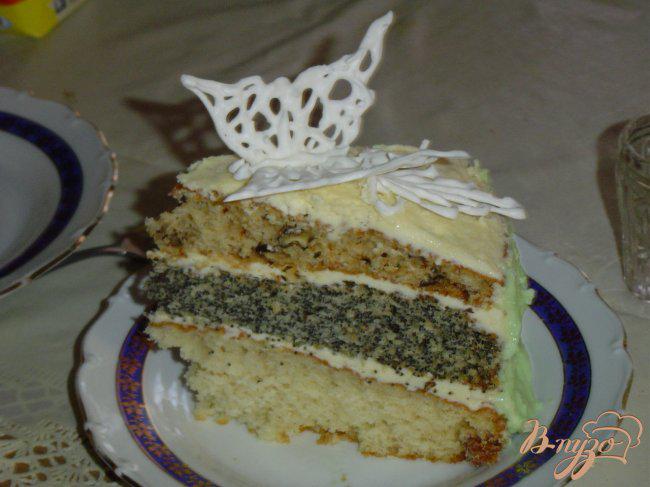 Фото приготовление рецепта: Торт «Дамский каприз» шаг №7