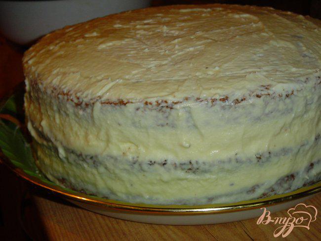 Фото приготовление рецепта: Торт «Дамский каприз» шаг №5