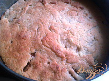 Фото приготовление рецепта: Ароматный шведский заварной яблочный пирог шаг №6