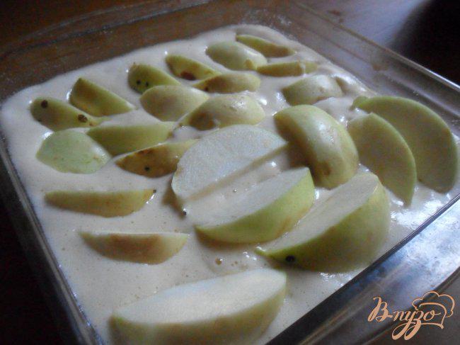 Фото приготовление рецепта: Рисовый пудинг с яблоками и корицей шаг №5