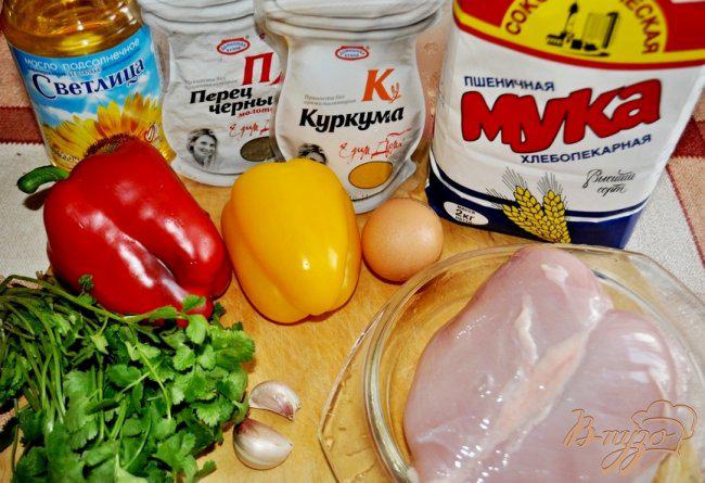 Фото приготовление рецепта: Салат «Янгелик» с домашней лапшой,курицей и овощами шаг №1