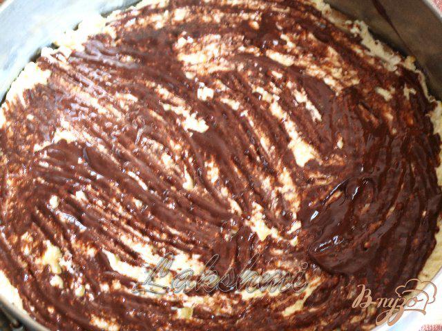 Фото приготовление рецепта: Десерт из баклажанов с рикоттой и шоколадом шаг №4