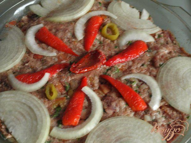 Фото приготовление рецепта: Мясная запеканка с овощами шаг №4