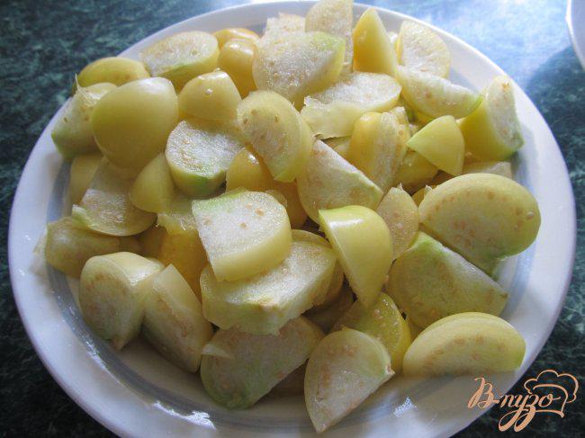 Фото приготовление рецепта: Варенье из физалиса и яблок шаг №2