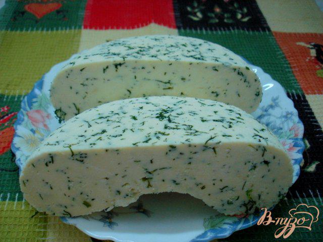 Фото приготовление рецепта: Сыр домашний шаг №6