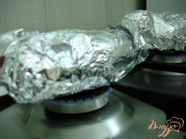 Фото приготовление рецепта: Баклажановая икра с дымком шаг №4