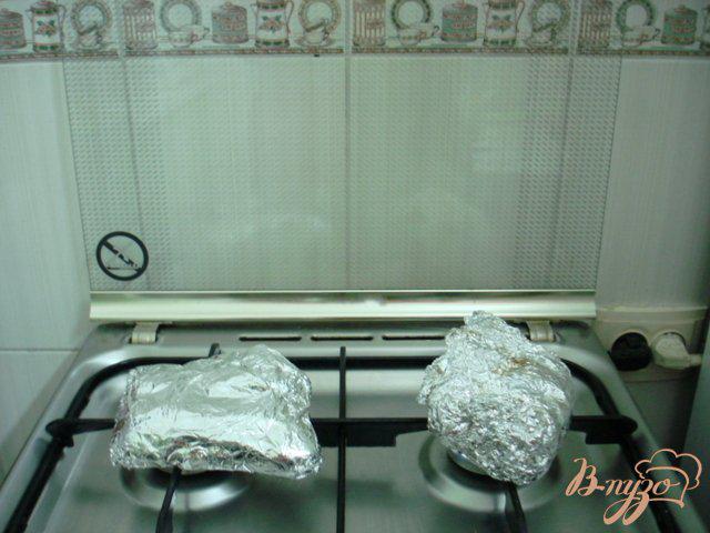 Фото приготовление рецепта: Баклажановая икра с дымком шаг №3