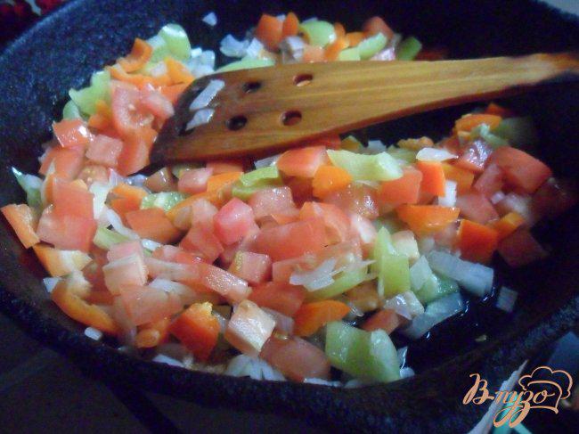 Фото приготовление рецепта: Овощной суп с фрикаделькаим шаг №6