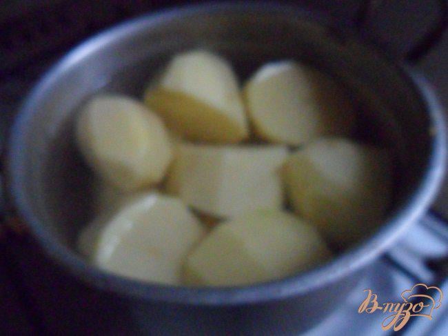 Фото приготовление рецепта: Картофельный кордон - блю шаг №1