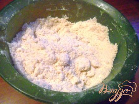 Фото приготовление рецепта: Яблочный пирог - sour cream apple pie шаг №7