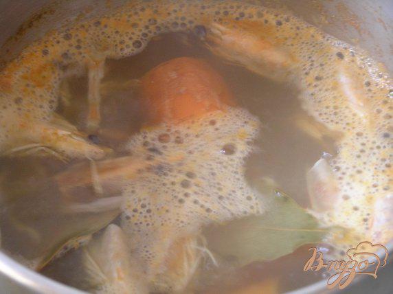 Фото приготовление рецепта: Паэлья из риса и перловки с морепродуктами шаг №1