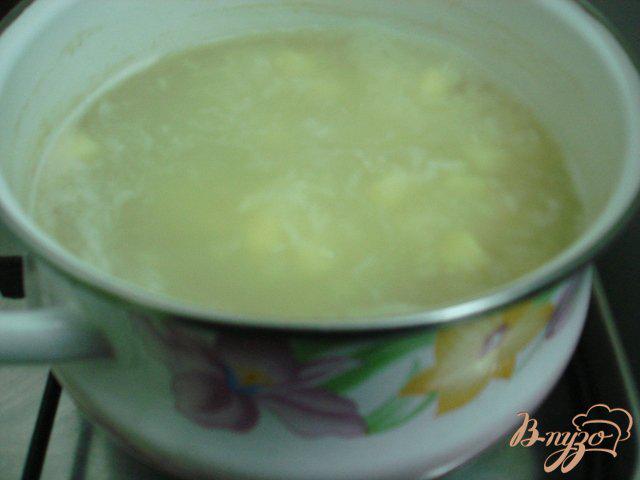 Фото приготовление рецепта: Щавелевый суп с рисом шаг №3