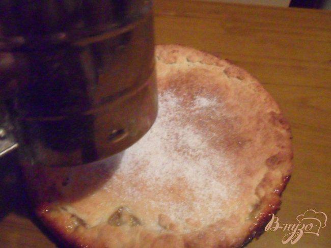 Фото приготовление рецепта: Яблочно - лимонный пирог шаг №5