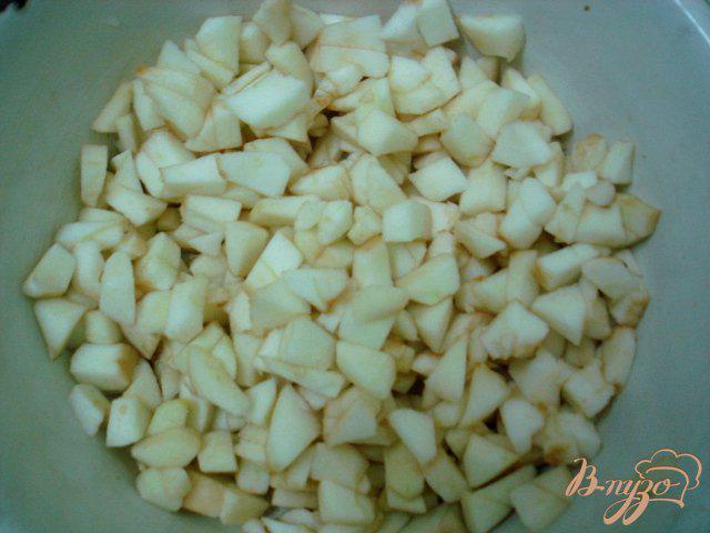 Фото приготовление рецепта: Оладьи с яблоками шаг №1