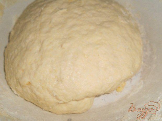 Фото приготовление рецепта: Хлеб из поленты (кукурузная каша) шаг №5