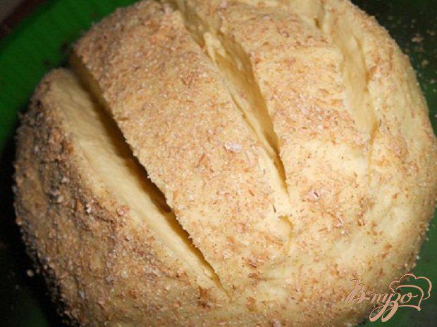 Фото приготовление рецепта: Горчичный хлеб, вымешанный в отрубях шаг №2