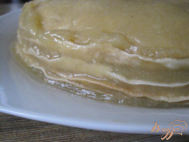 Фото приготовление рецепта: Пирог бананово-тыквенный шаг №6