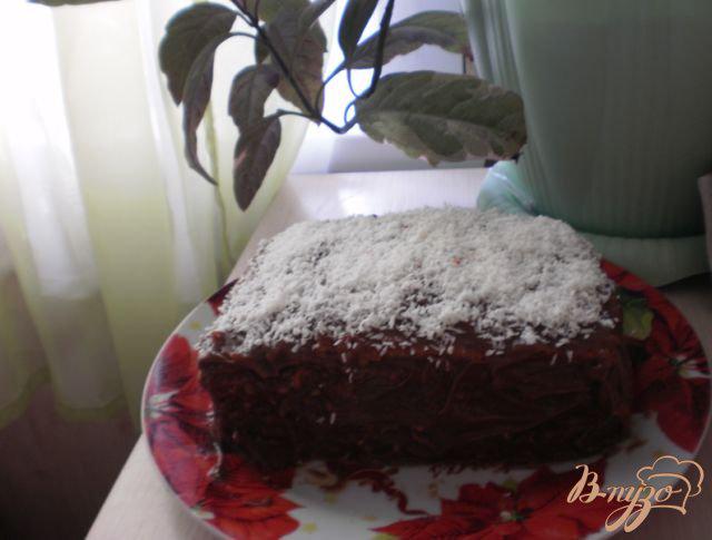 Фото приготовление рецепта: Торт с вареной сгущенкой шаг №5