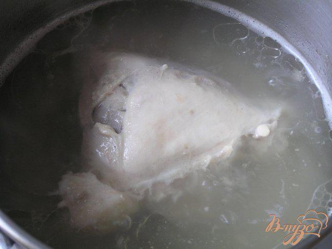 Фото приготовление рецепта: Томатный куриный суп шаг №1