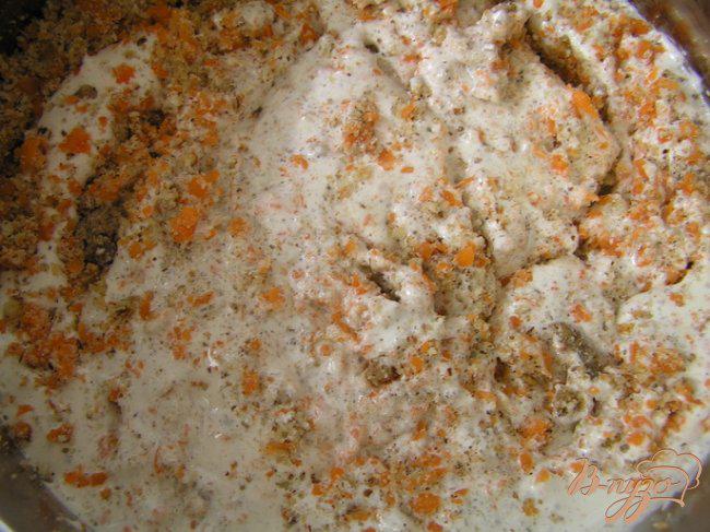 Фото приготовление рецепта: Итальянский морковный пирог шаг №5