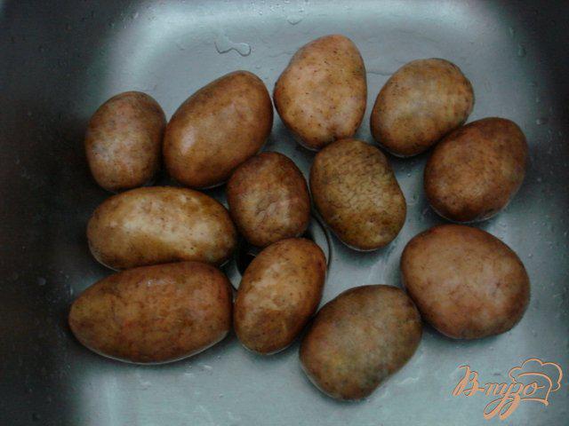 Фото приготовление рецепта: Картофель печёный шаг №1