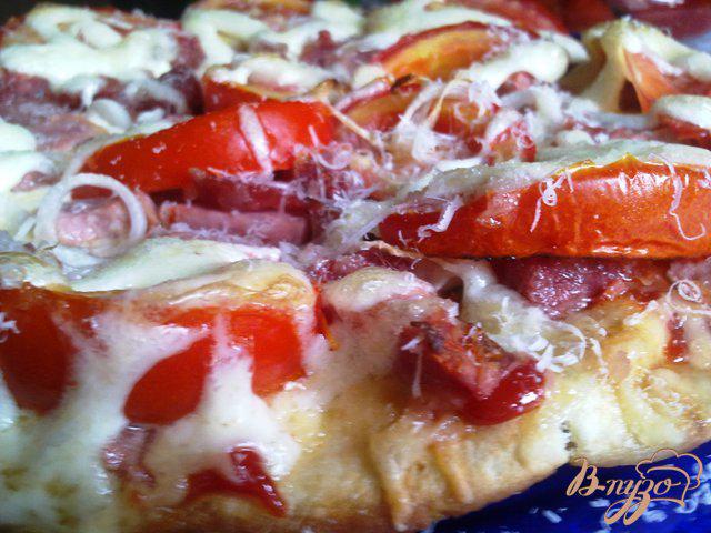 Фото приготовление рецепта: Пицца для любимых шаг №5