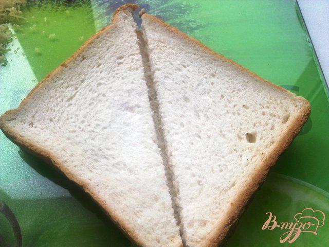 Фото приготовление рецепта: Горячие сэндвичи с горбушей шаг №3