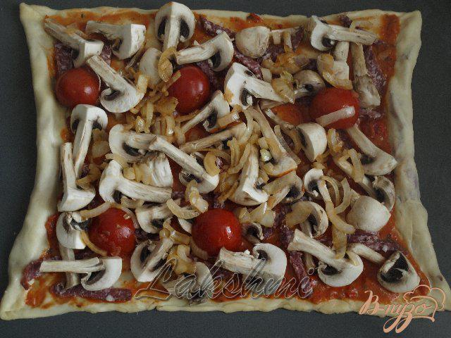 Фото приготовление рецепта: Пицца «Мама Браво» шаг №5