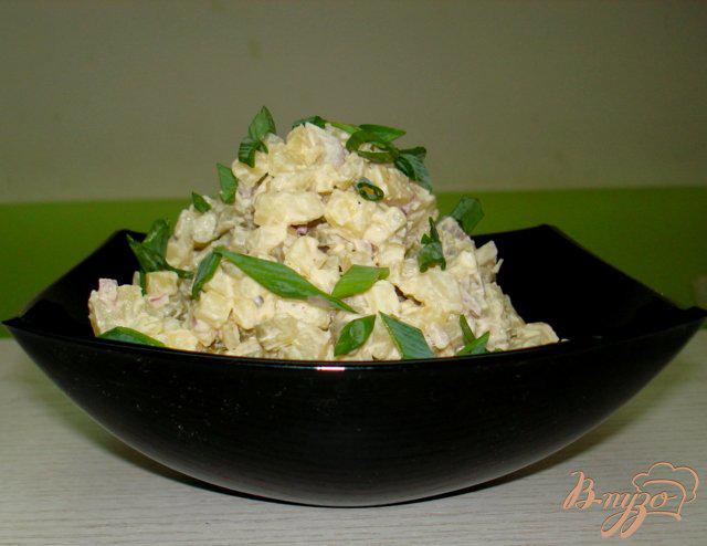 Фото приготовление рецепта: Картофельный салат шаг №4