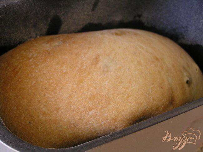 Фото приготовление рецепта: Молочный хлеб с изюмом шаг №5