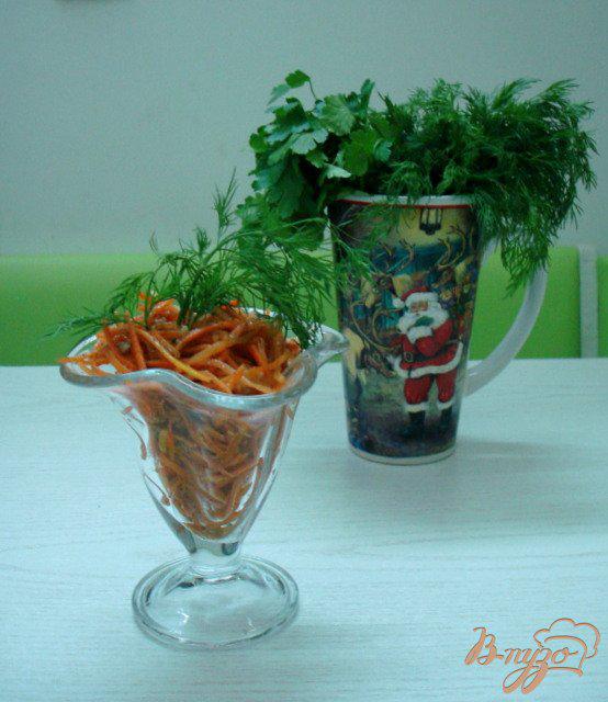 Фото приготовление рецепта: Морковь по-корейски шаг №5