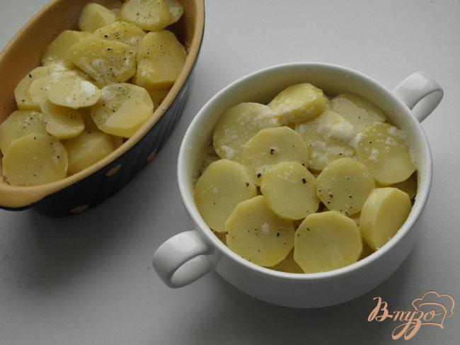 Фото приготовление рецепта: Картофель «Анна» из французской кухни шаг №4