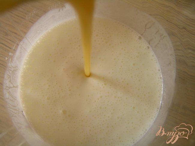 Фото приготовление рецепта: Оладьи на кефире с лимонным кремом шаг №1