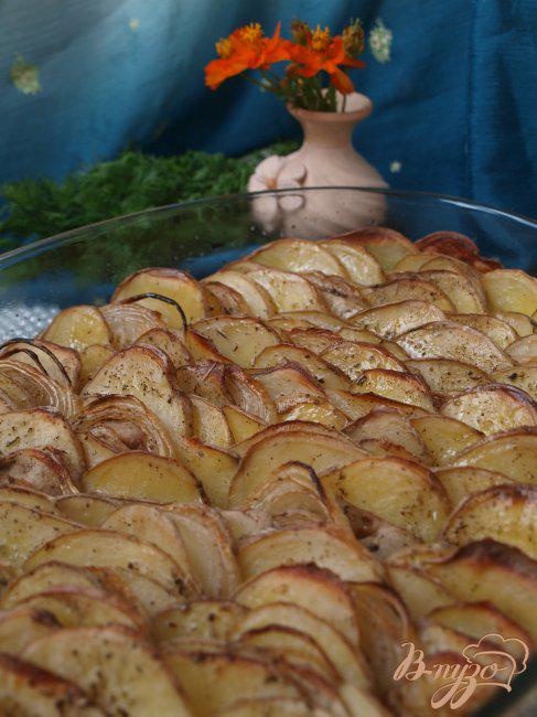 Фото приготовление рецепта: Картофельный гратин шаг №5