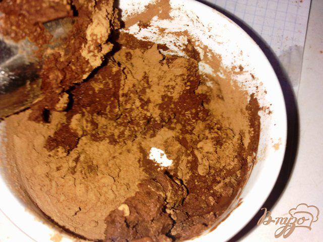Фото приготовление рецепта: Шоколадный торт «Трюфель» шаг №3