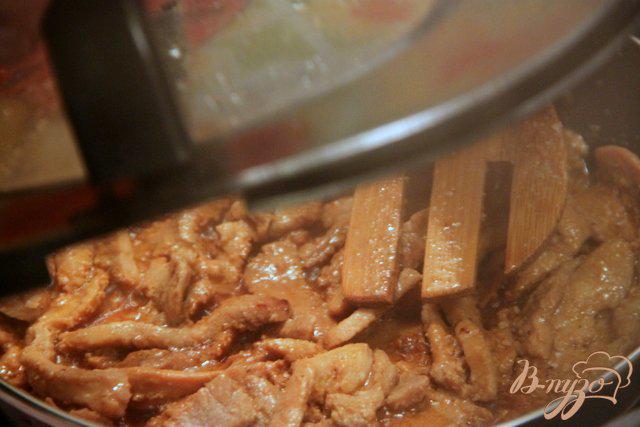 Фото приготовление рецепта: Свинина в корейском стиле шаг №6