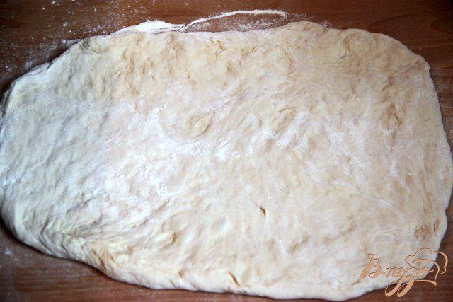 Фото приготовление рецепта: Хлеб-бублик Ciambella с хрустящей корочкой шаг №4