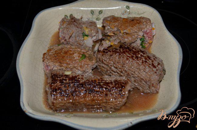 Фото приготовление рецепта: Мясо по-таежному шаг №4