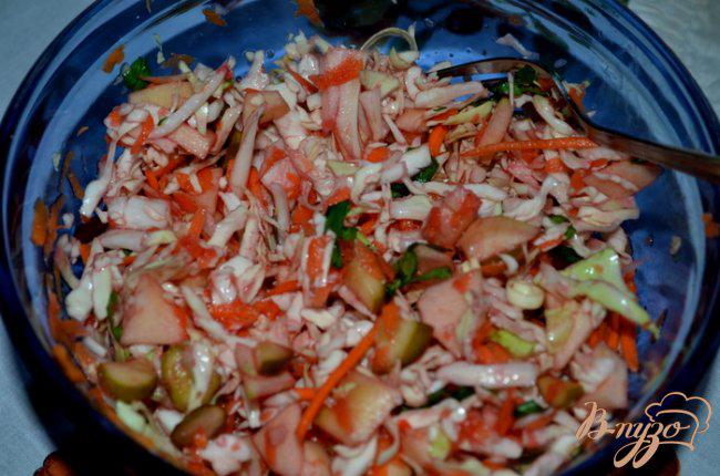 Фото приготовление рецепта: Салат капустный шаг №2