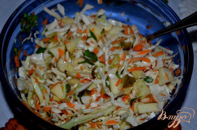 Фото приготовление рецепта: Салат капустный шаг №1