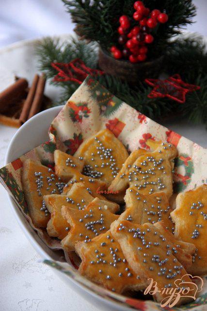 Фото приготовление рецепта: Немецкое рождественское печенье Mürbchen шаг №11