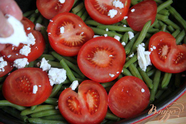 Фото приготовление рецепта: Мясные шарики с овощами и брынзой по-гречески шаг №6