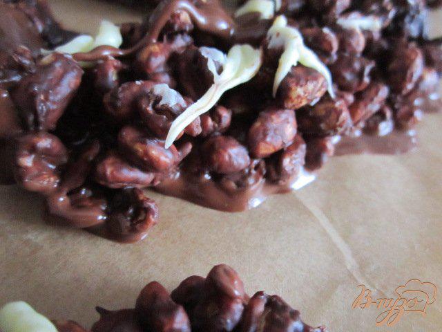 Фото приготовление рецепта: Шоколадные батончики шаг №7