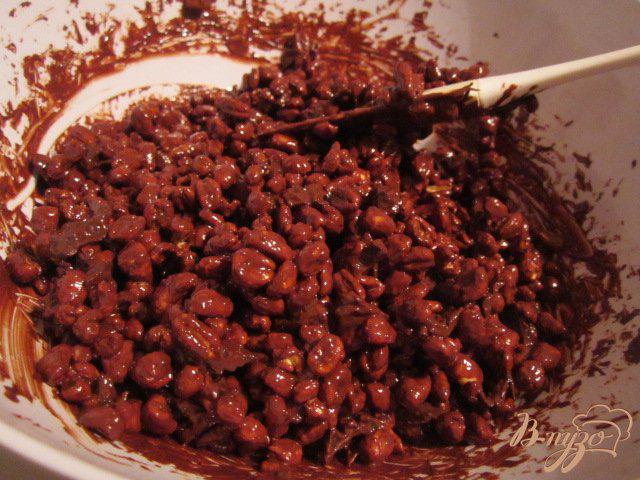 Фото приготовление рецепта: Шоколадные батончики шаг №4