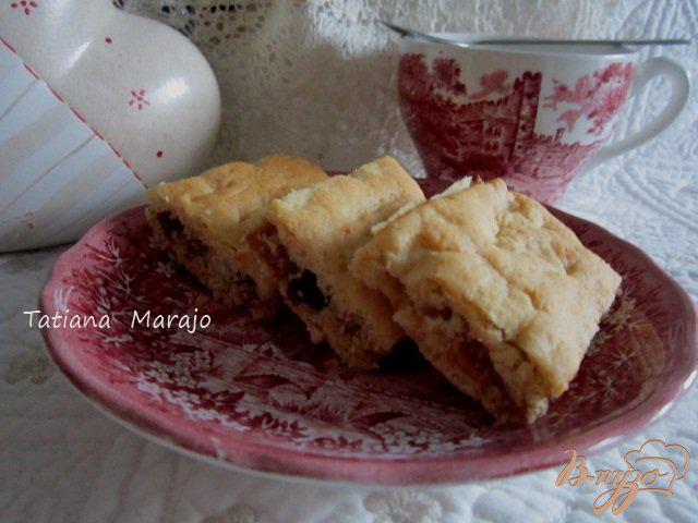 Фото приготовление рецепта: Рассыпчатое печенье с сухофруктами шаг №10