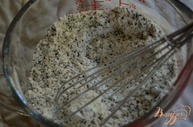 Фото приготовление рецепта: Cметанный кекс с маком и белым цитрусовым ганашем шаг №1