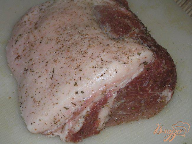 Фото приготовление рецепта: Запеченная свинина в горчичном соусе шаг №1