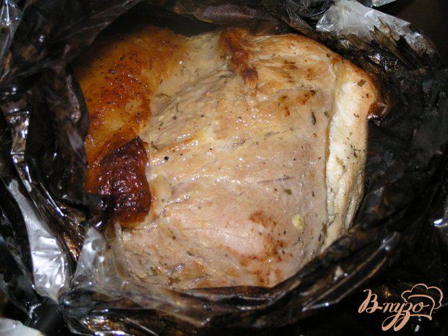 Фото приготовление рецепта: Запеченная свинина в горчичном соусе шаг №4