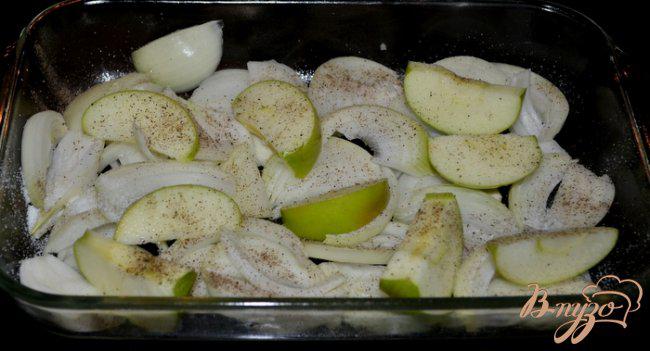Фото приготовление рецепта: Свиные отбивные с яблоками и шалотом шаг №1