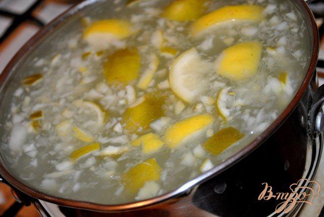 Фото приготовление рецепта: Имбирно-мятный лимонад шаг №5